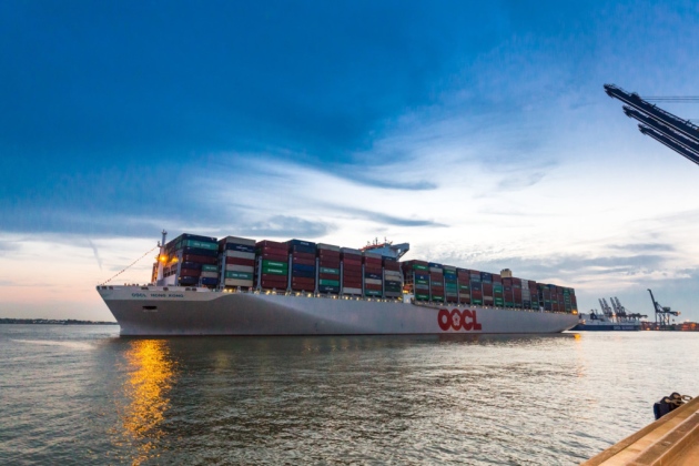 Port of Felixstowe welcomes OOCL Hong Kong, world’s largest container ...