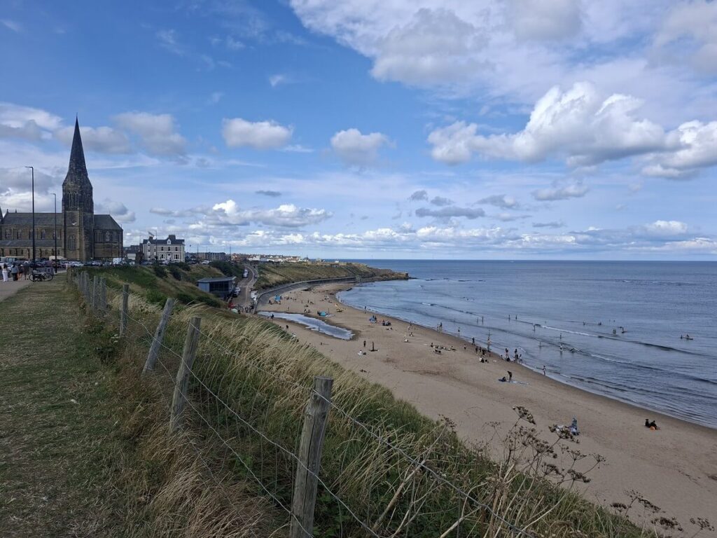 Longsands beach in Tynemouth